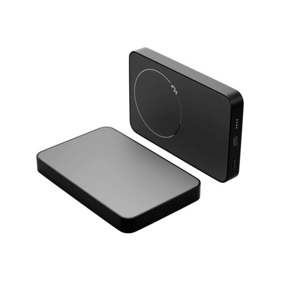 Аккумулятор внешний VLP Diamond Energy MagSafe, Qi2, 10000 mAh, USB-C, Черный Титан